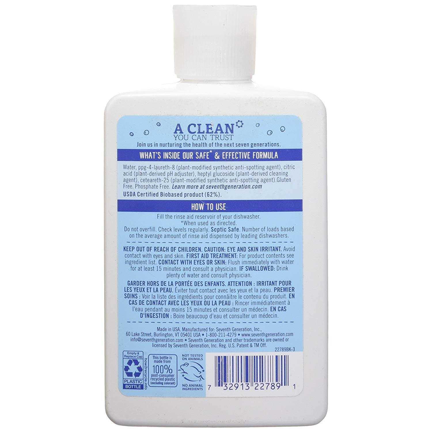 Seventh Generation Rinse Aid Free Clear - Image 4