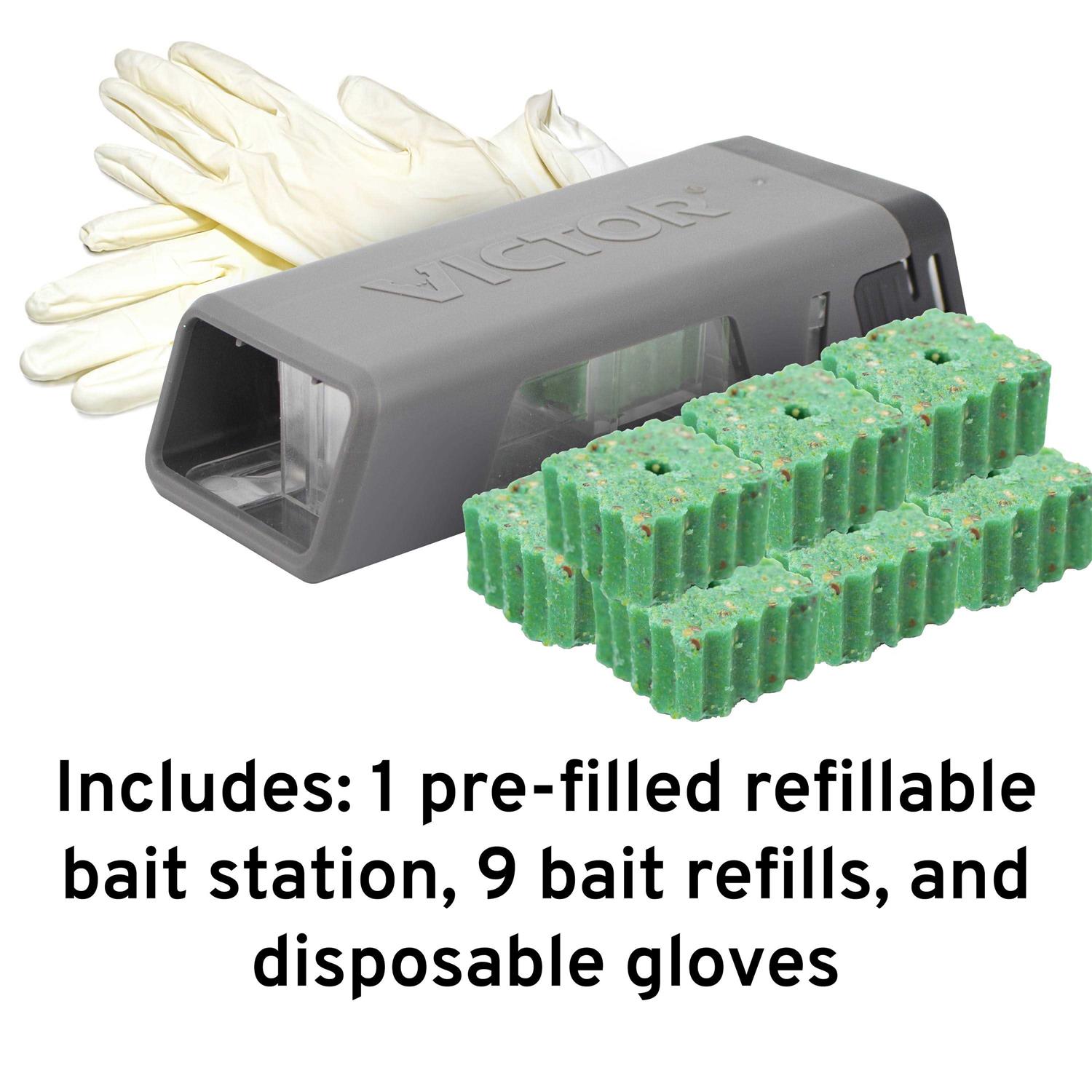 Victor Fast-Kill Refillable Mouse Bait Station - Image 3