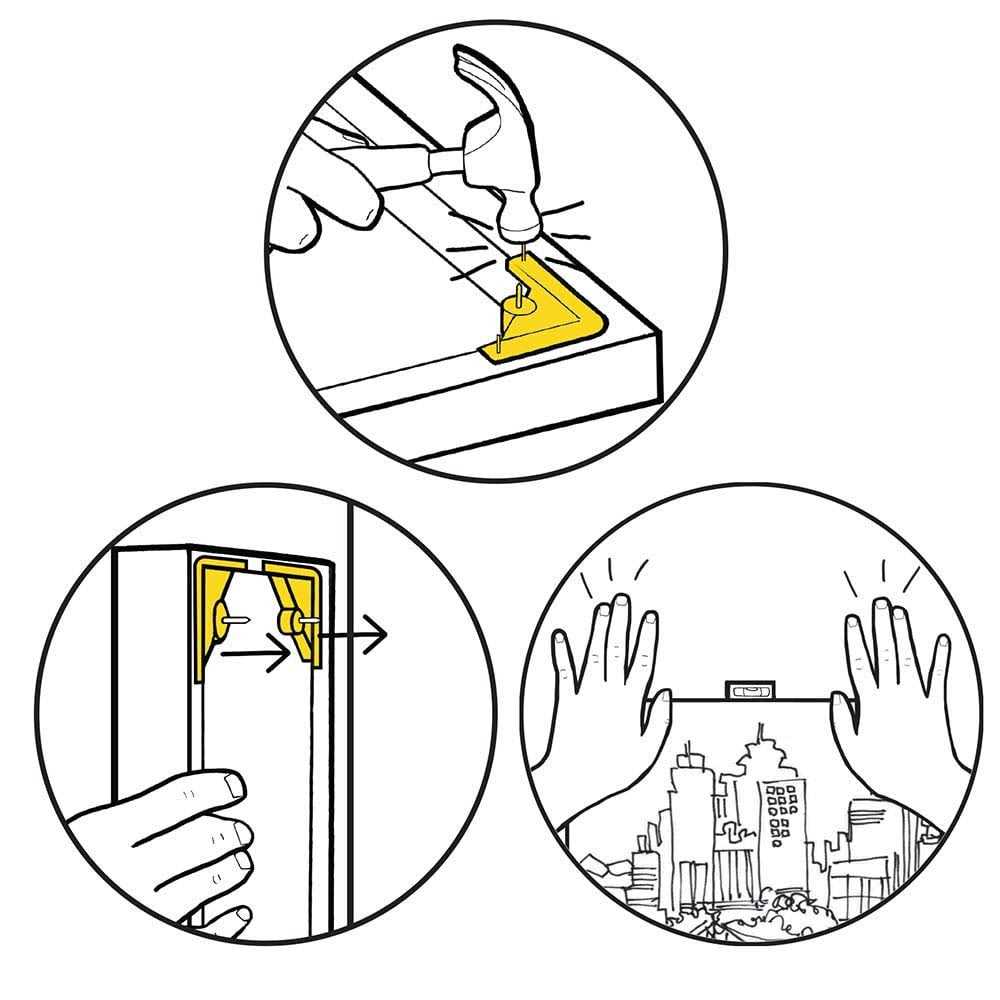 Under the Roof Decorating Canvas Hanger - Image 4