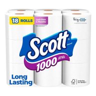 Scott Unscented Bathroom Tissue 1000 sheets
