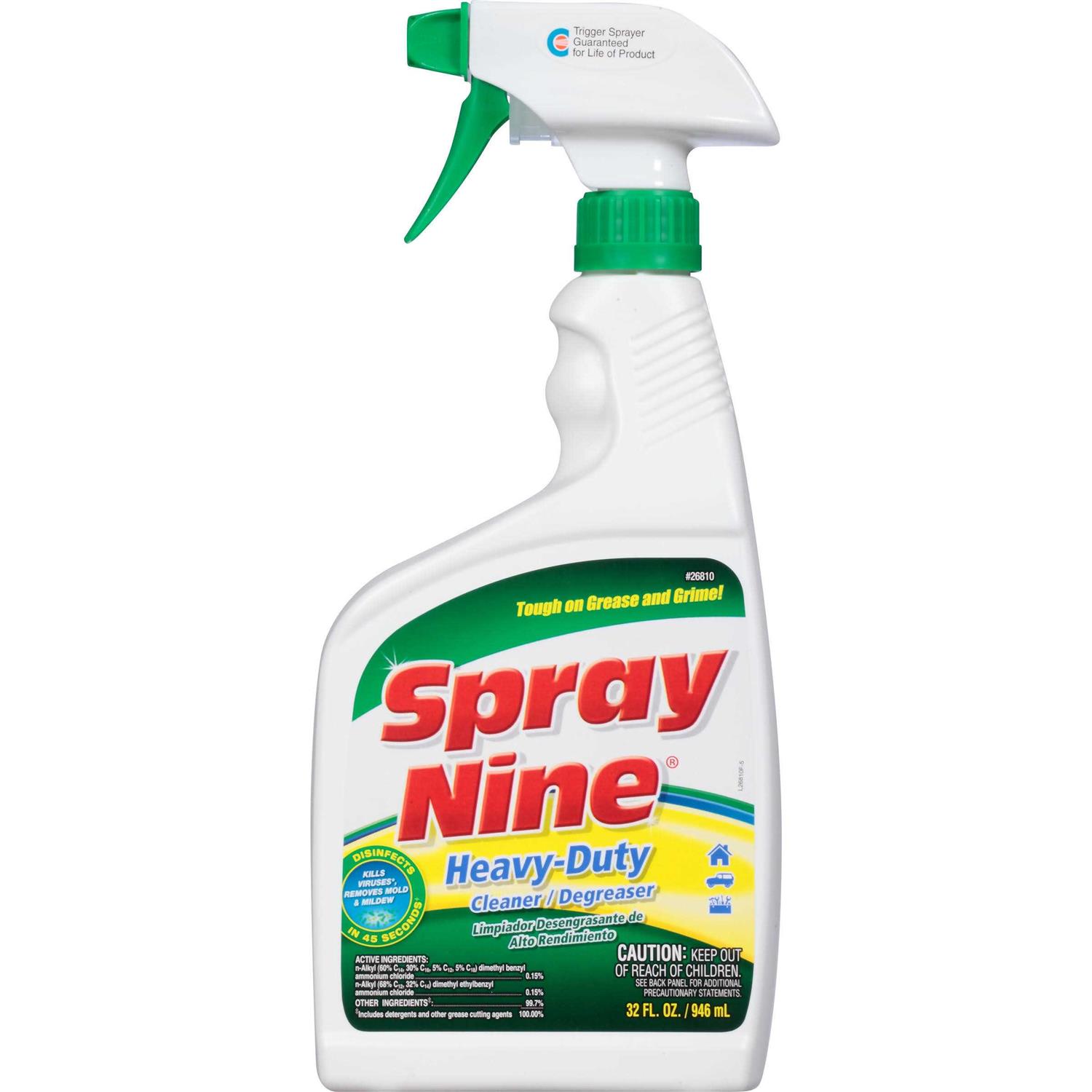 Spray Nine Heavy Duty Cleaner/Degreaser/Disinfectant