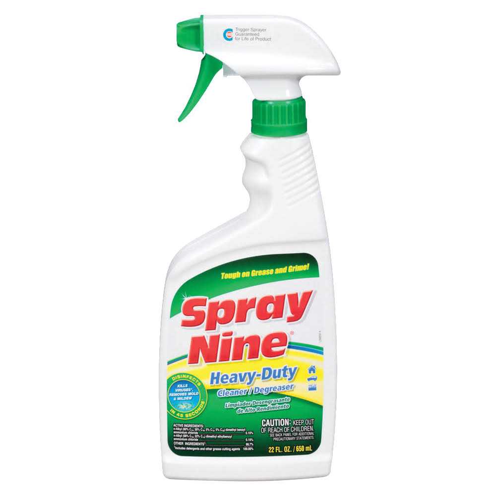 Spray Nine Heavy Duty Cleaner/Degreaser/Disinfectant