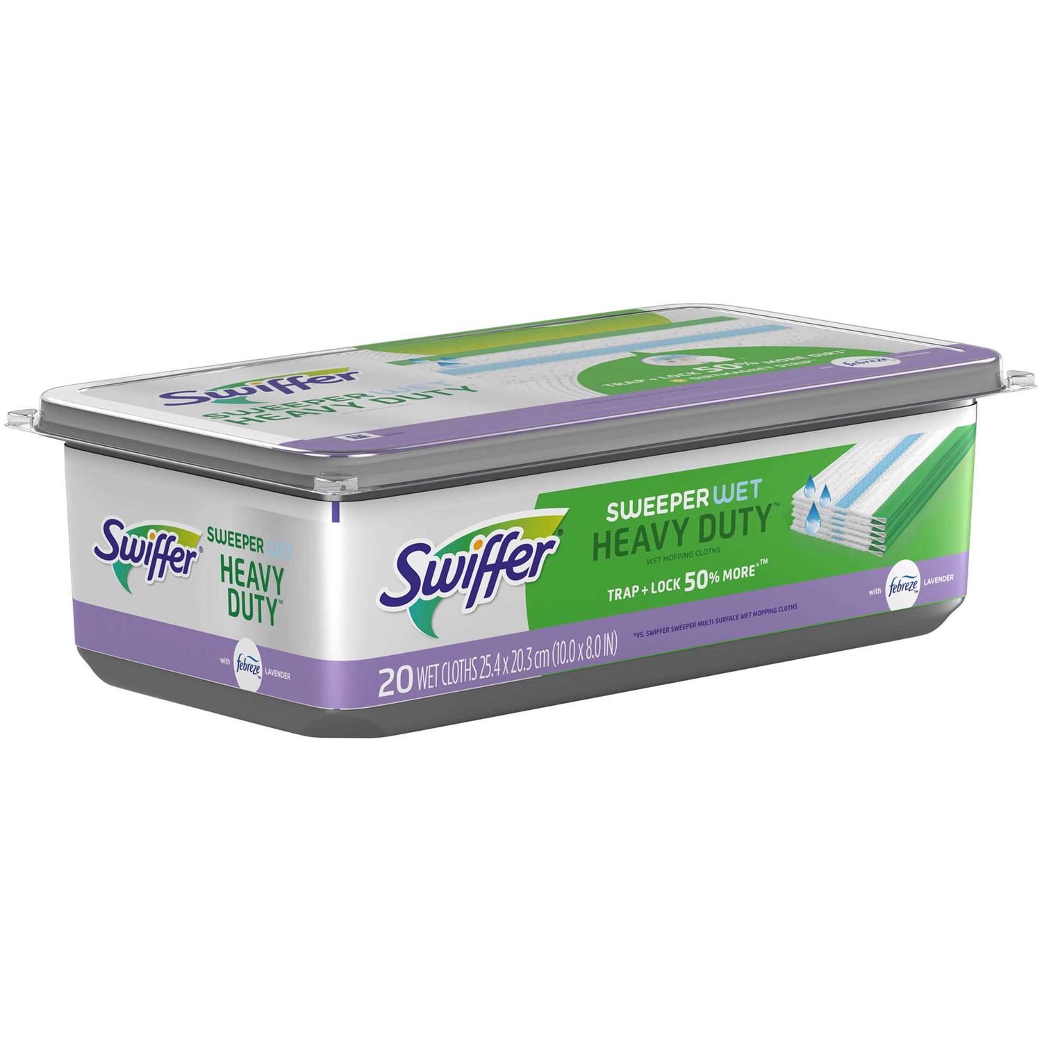 Swiffer Sweeper Heavy Duty Wet Pad Refills - Image 2