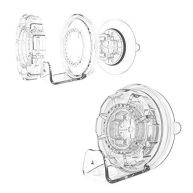 Wreath Hooks for Front Door Heavy Duty Suction Cup Hooks for Indoor & Outdoor Decor