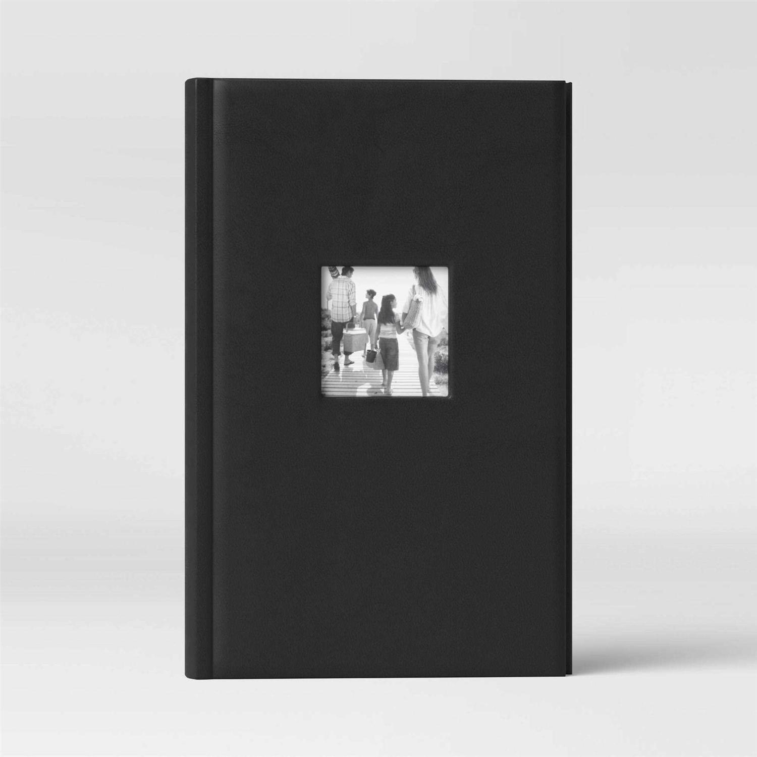 Threshold 8.5 x 12.75 Photo Album Black 3 Per Page