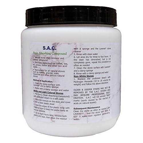 Stoneworks SAC Poultice Powder Powder to remove organic stains such as oil, grease, butter and other non-acid stains from most marble - Image 3