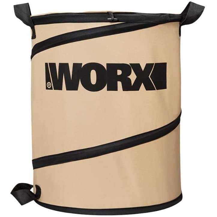 Worx 26 Gallon Collapsible Leaf Bin