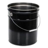 Vestil Pail-STL-RI 5 Gallon Open Head Steel Pail