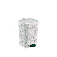 Superio Step-On Trash Can