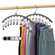 Volnamal Legging Organizer for Closet Metal Yoga Pants