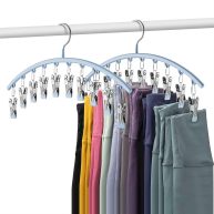 Volnamal Legging Organizer for Closet Metal Yoga Pants