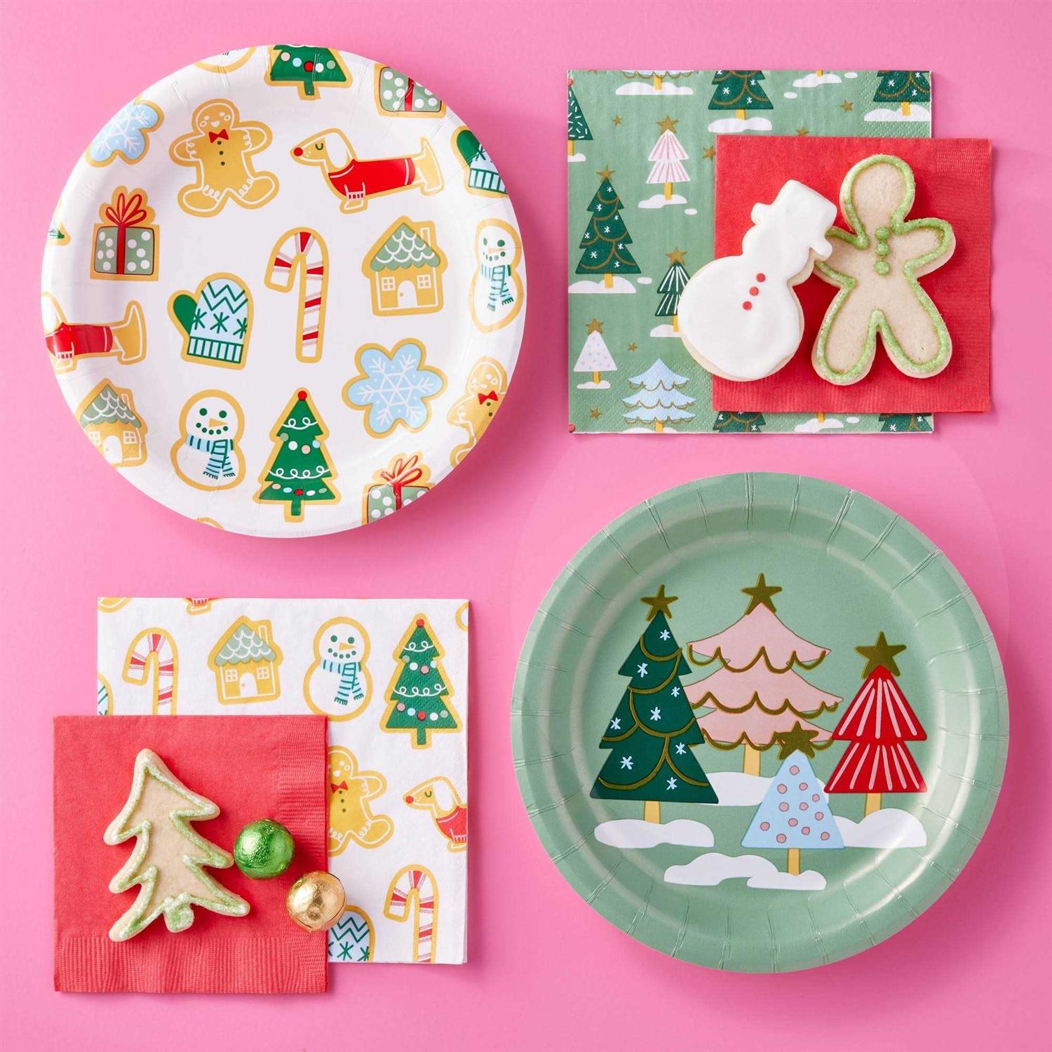 Spritz 10ct Christmas Cookie Collection Napkin - Image 2
