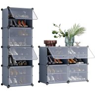 Unzipe Shoe Rack Cabinet 6 Tier Shoe Storage Organizer