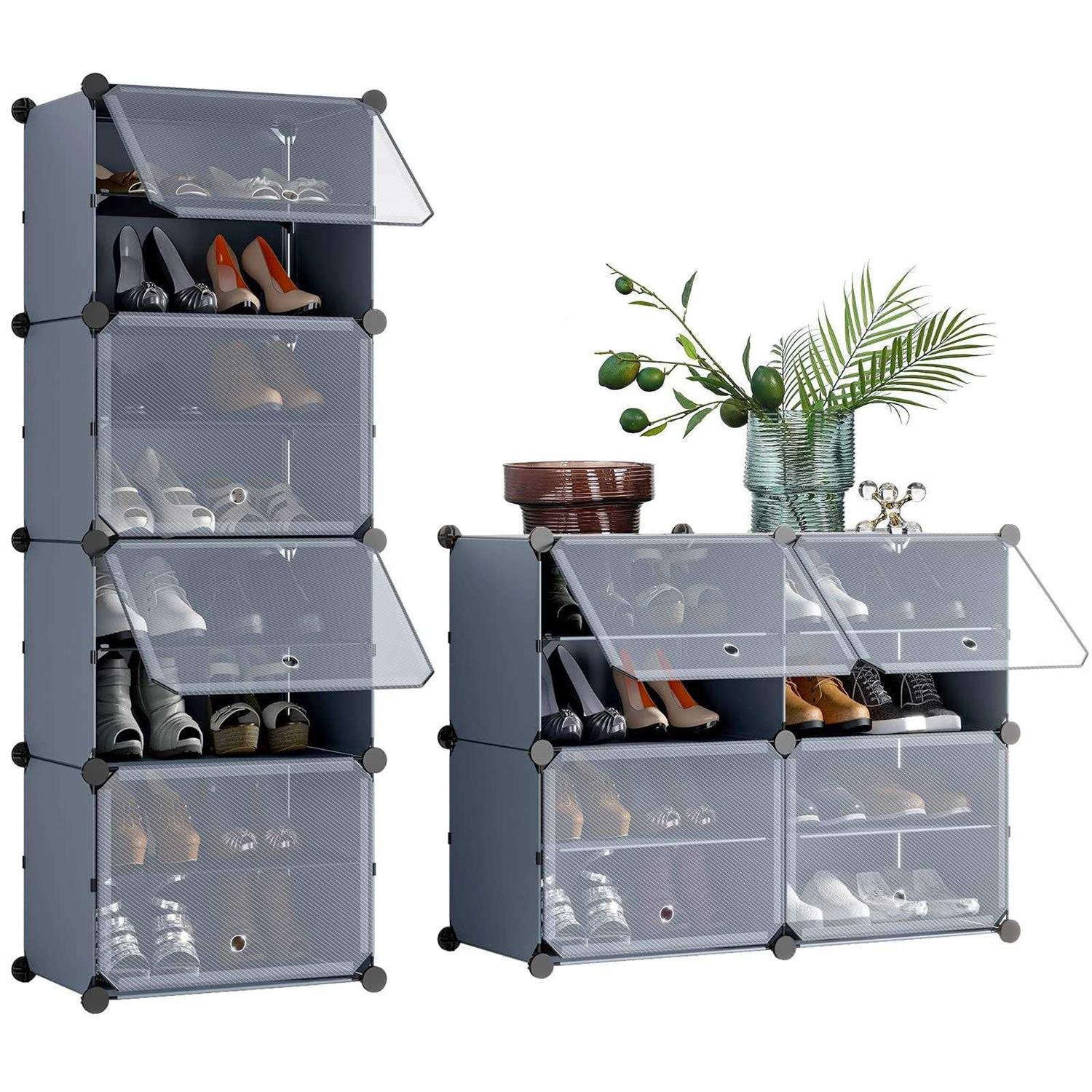 Unzipe Shoe Rack Cabinet 6 Tier Shoe Storage Organizer