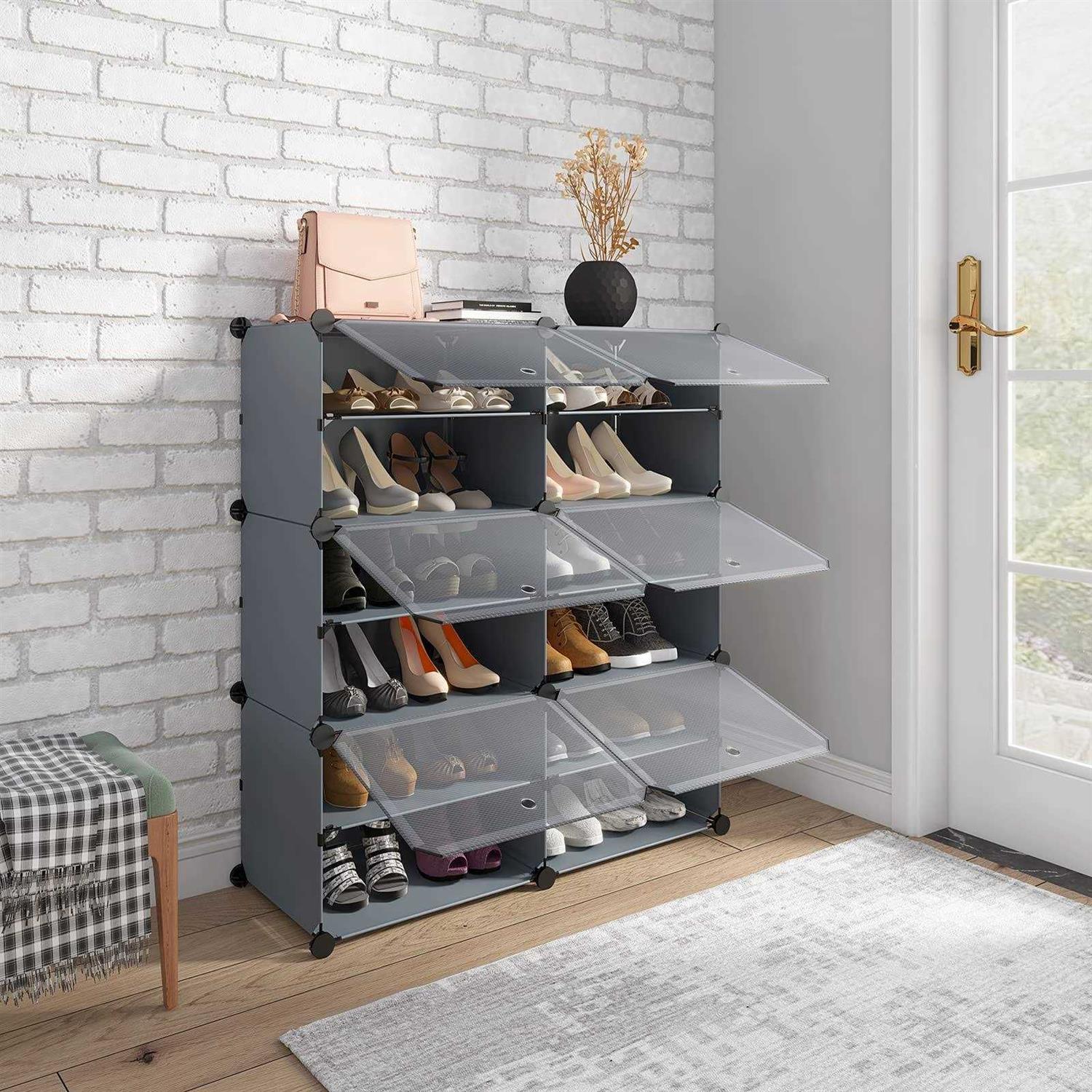 Unzipe Shoe Rack Cabinet 6 Tier Shoe Storage Organizer - Image 5