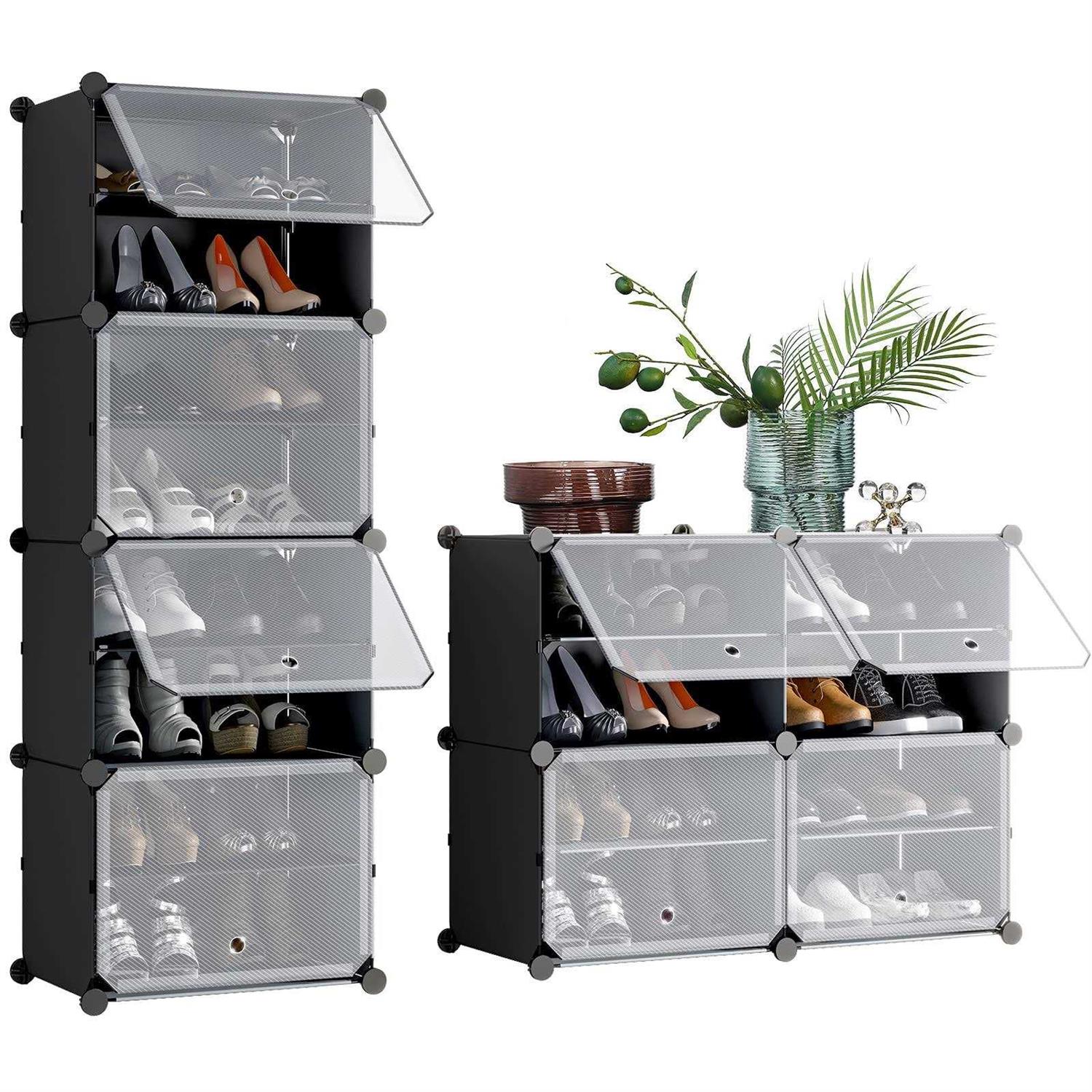Unzipe Shoe Rack Cabinet 6 Tier Shoe Storage Organizer