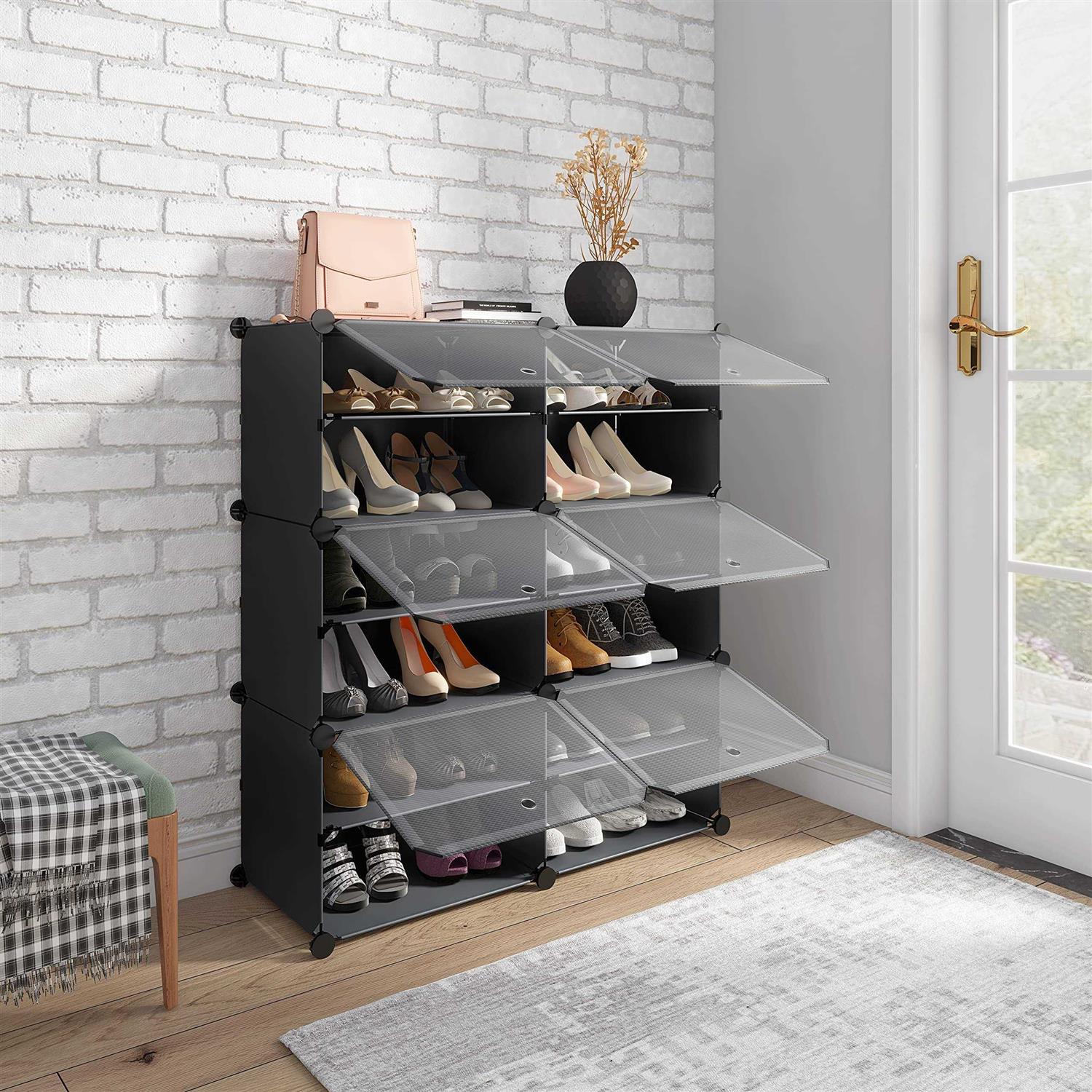 Unzipe Shoe Rack Cabinet 6 Tier Shoe Storage Organizer - Image 5