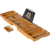 Royal Craft Wood Luxury Bathtub Caddy Tray Bath Tray