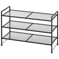 Simple Houseware Stackable Mesh Shoe Rack