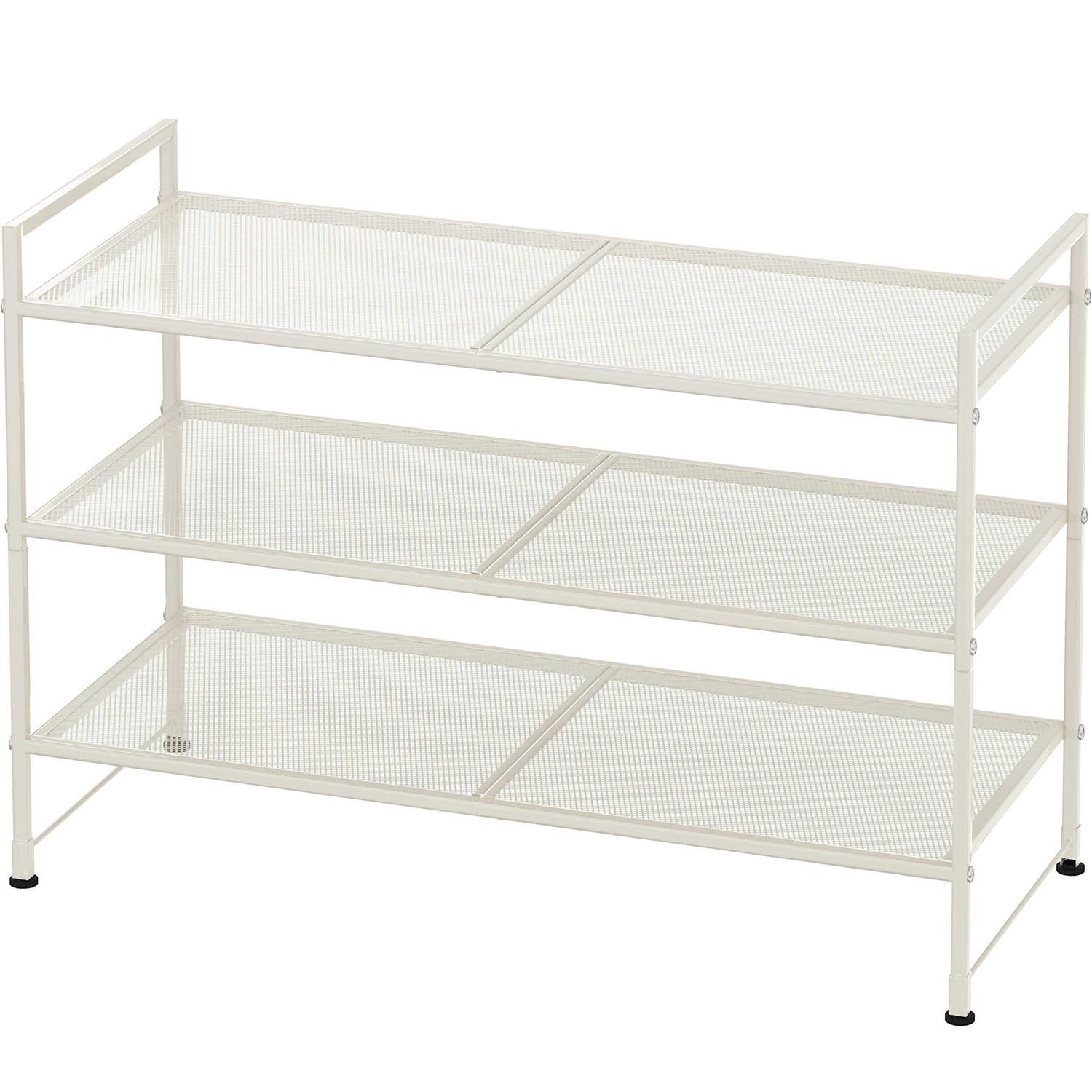 Simple Houseware Stackable Mesh Shoe Rack