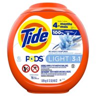 Tide PODS Light Laundry Detergent Pacs