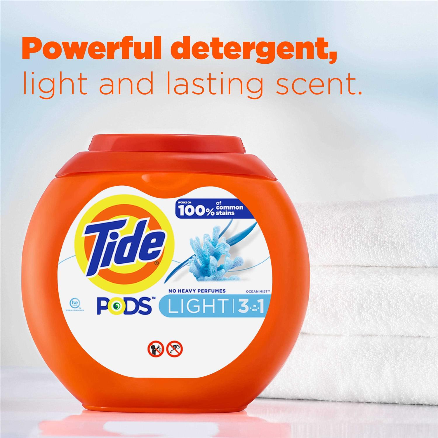 Tide PODS Light Laundry Detergent Pacs - Image 2