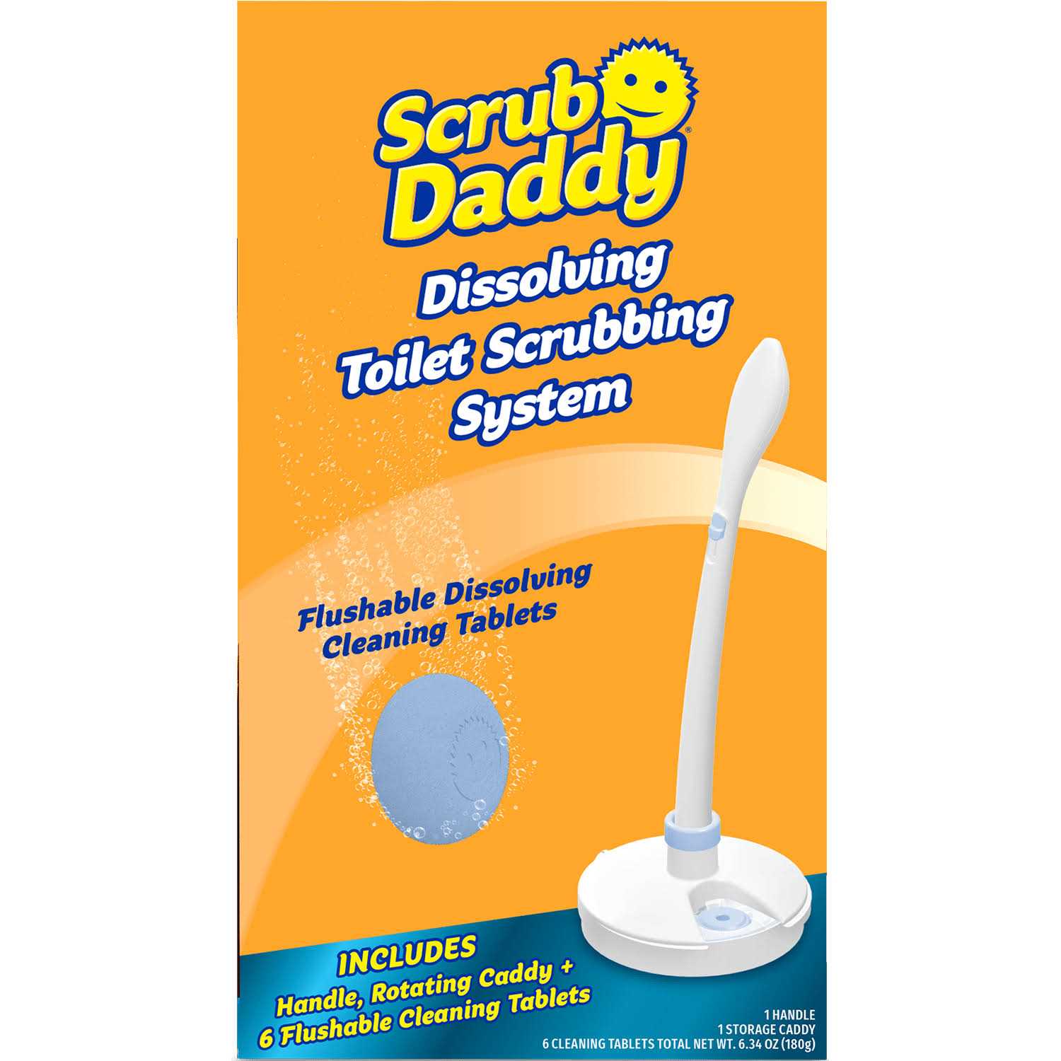Scrub Daddy Dissolving Toilet Scrubbing System