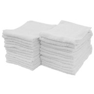 S&T INC. Multipurpose Cotton Terry Cleaning Towels for Home, Automotive, and Garage