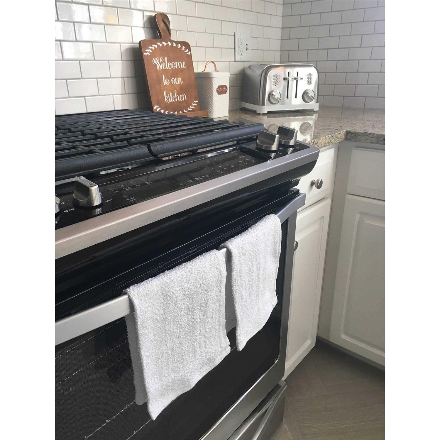 S&T INC. Multipurpose Cotton Terry Cleaning Towels for Home, Automotive, and Garage - Image 2