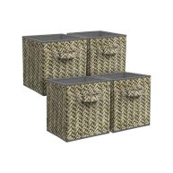 Sorbus Collapsible Storage Bin 4-Piece Set