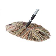 Sladust Wool Dust Mop Big Wooly with Metal Telescoping Handle