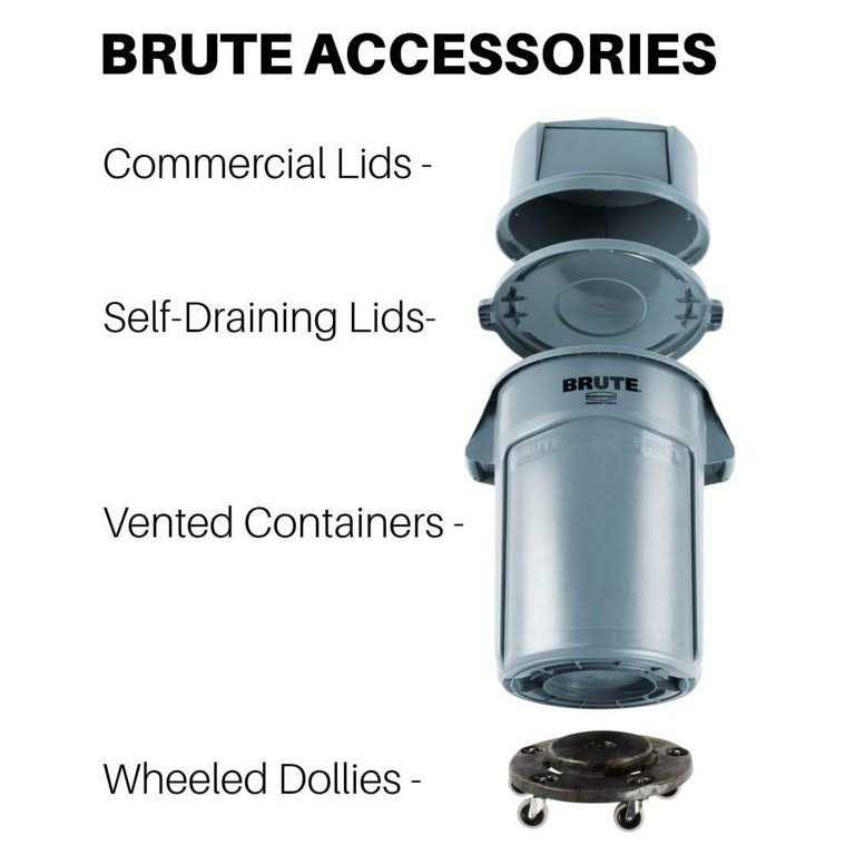 Rubbermaid Brute Lid FG260900GRAY - Image 2