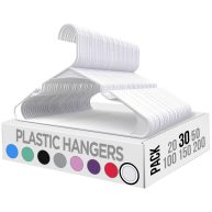Utopia Home Clothes Hangers Plastic Hangers Space Saving