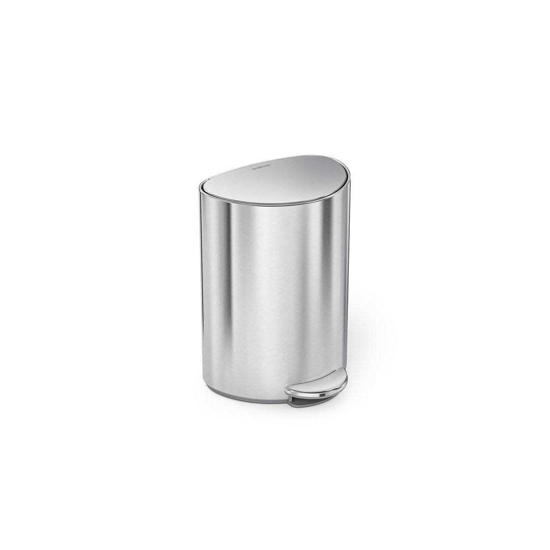 simplehuman 6L semi-round step can