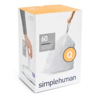 simplehuman Code Q Custom Fit Drawstring Trash Bags in Dispenser Packs