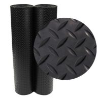 Rubber-Cal Diamond Plate Rubber Flooring Rolls