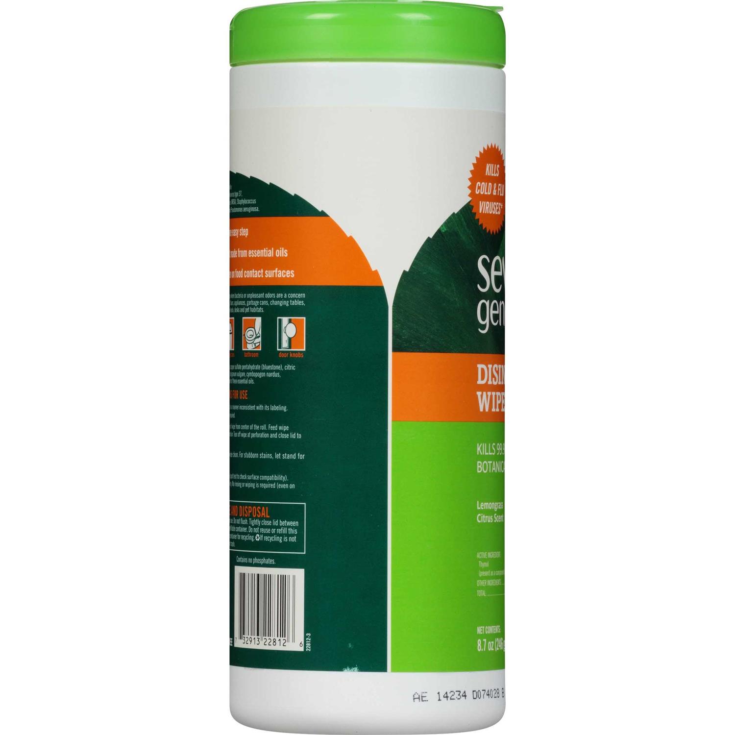 Seventh Generation Disinfecting Wipes - Image 2