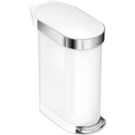 simplehuman 45L Slim Step Trash Can