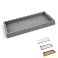 Spacewiser Countertop and Vanity Tray Shatterproof Bathroom Tray