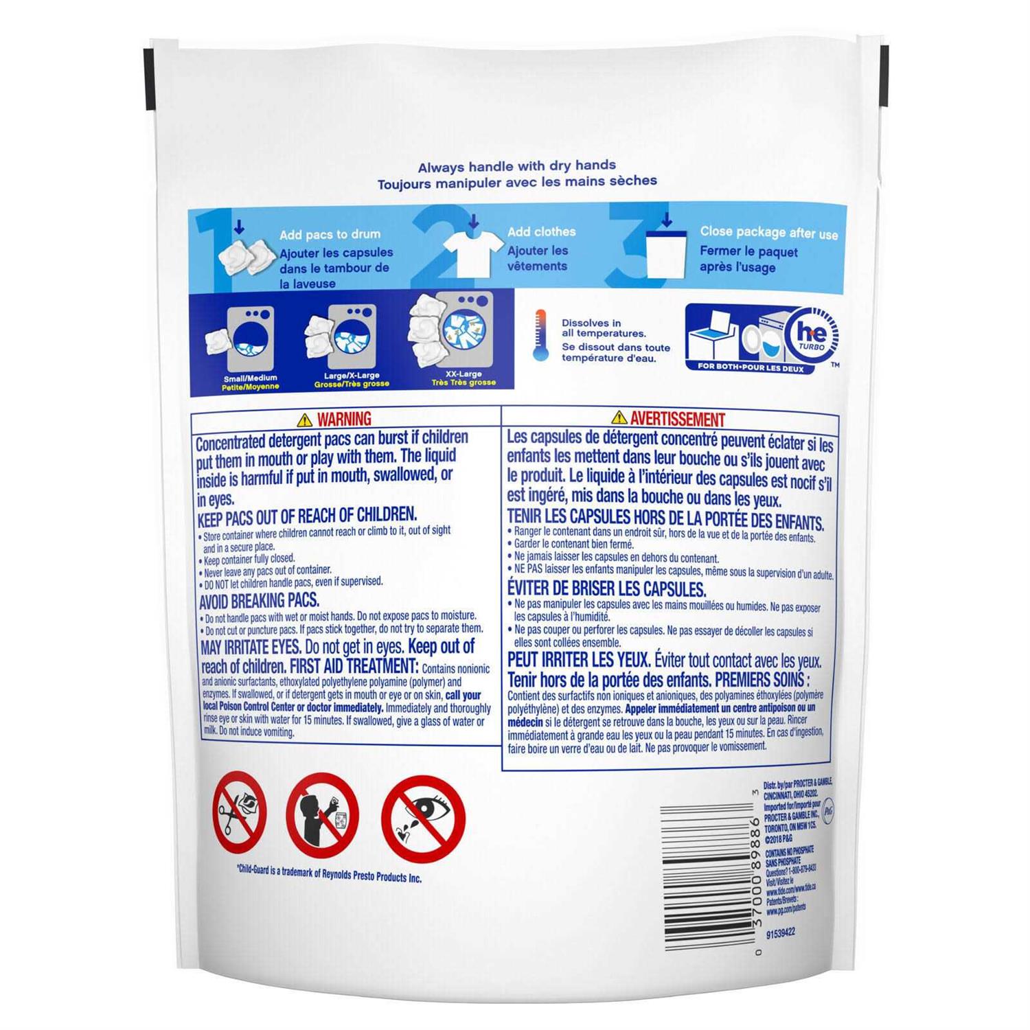 Tide Pods Free & Gentle Liquid Laundry Detergent Pacs - Image 5