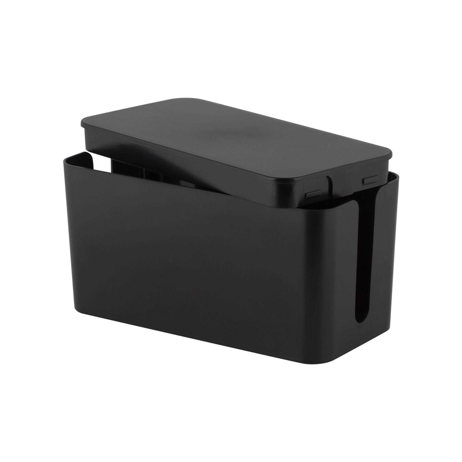 Simplify 2 Pack Cable Organizer Boxes in Black - Image 5