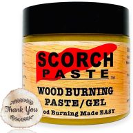 Scorch Paste Wood Burning Paste Wood Burning Gel for Crafting & Stencil