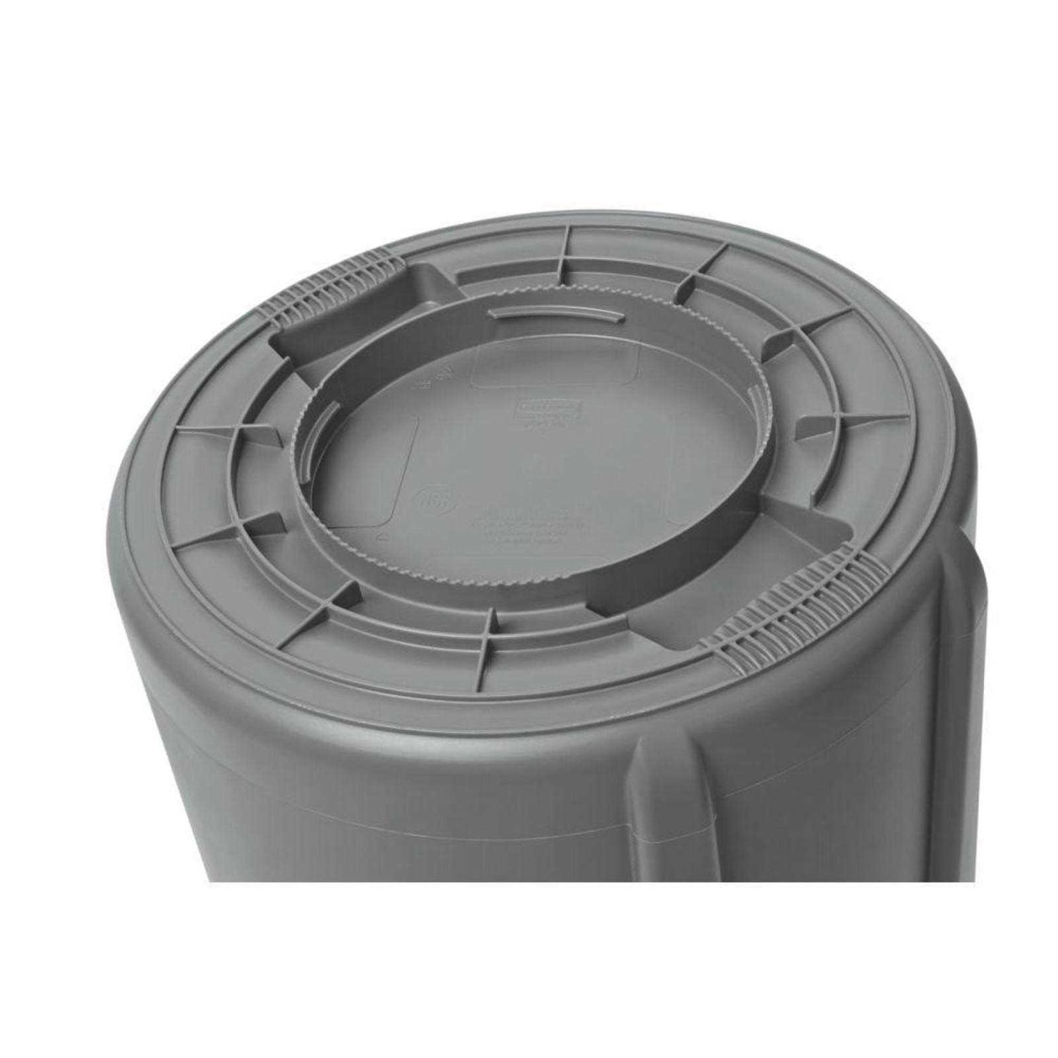 Rubbermaid Commercial Brute Container with Lid - Image 4