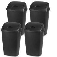 Sterilite SwingTop Wastebasket