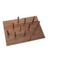 Rev-A-Shelf Walnut Drawer Peg System