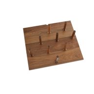 Rev-A-Shelf Walnut Drawer Peg System