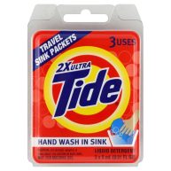 Tide Travel Sink Packets
