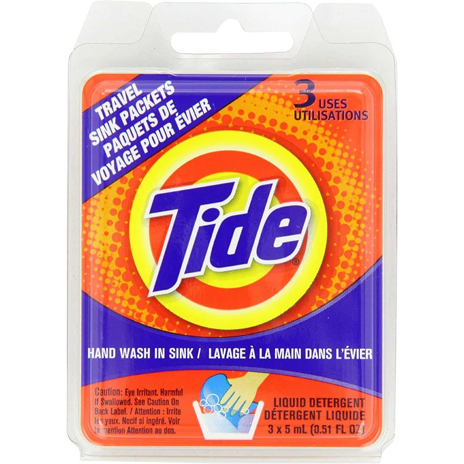 Tide Travel Sink Packets