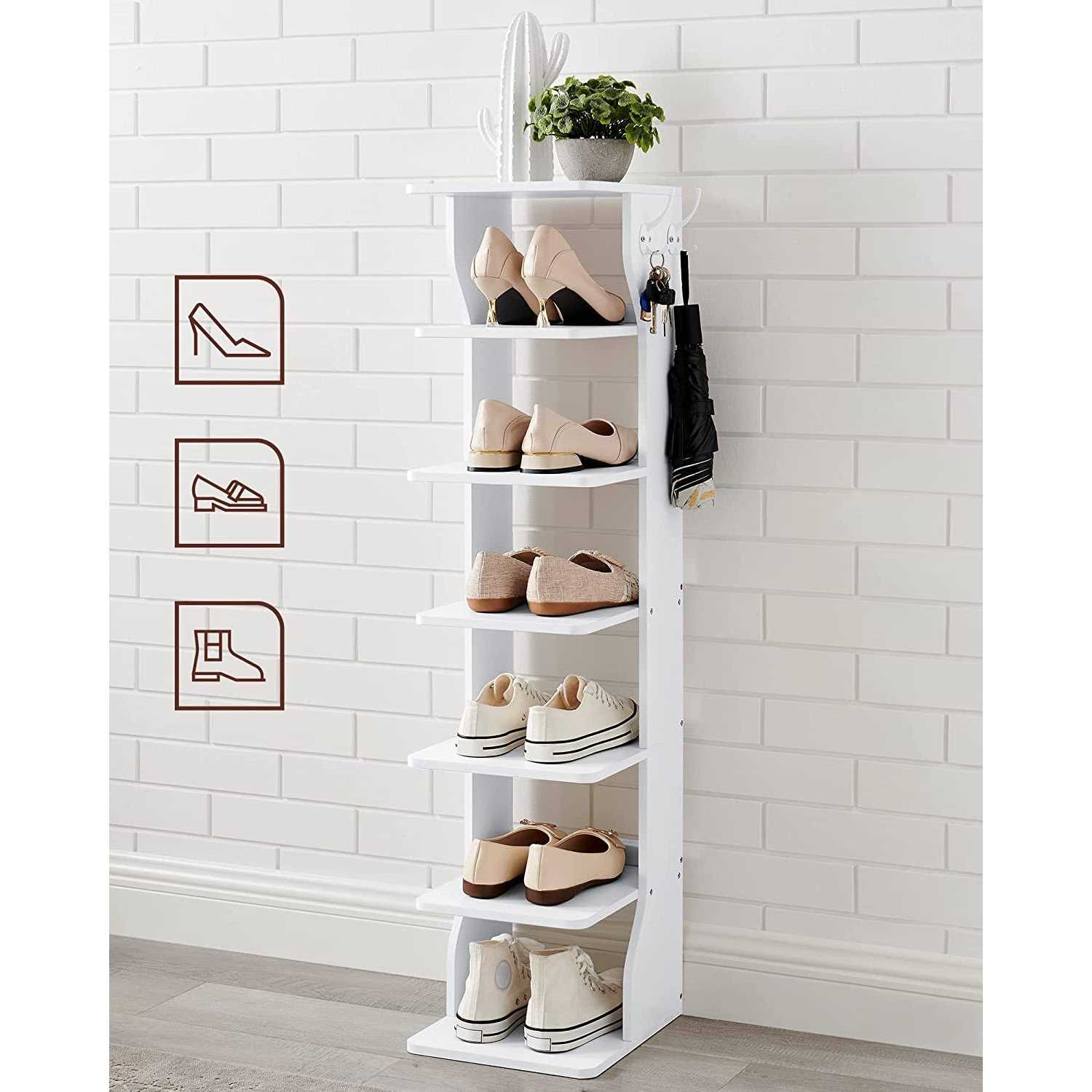 Vasagle 6-Tier Slim Shoe Storage Rack - Image 2