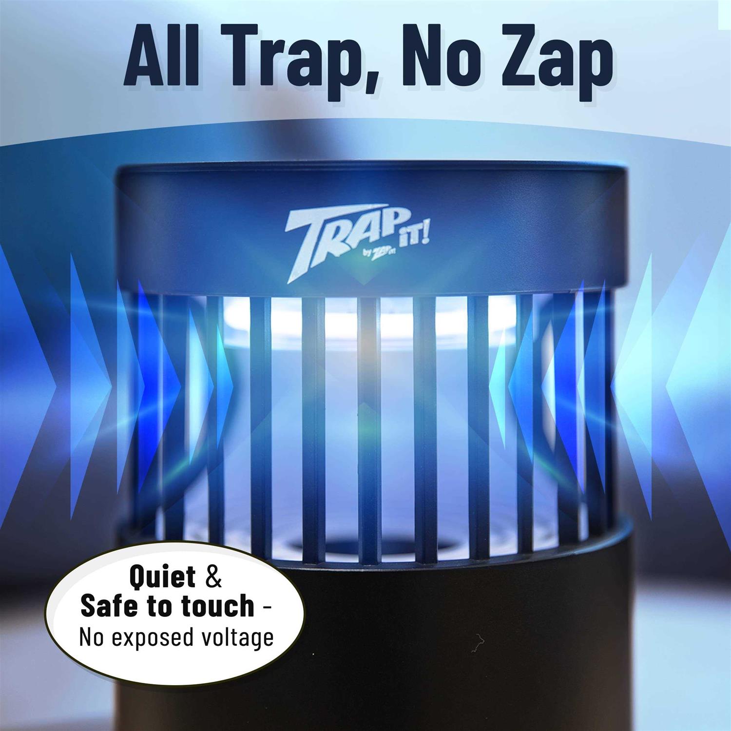 Trap It! Indoor Insect Trap & Indoor Gnat, Fruit Fly, and Mosquito Killer - Image 4